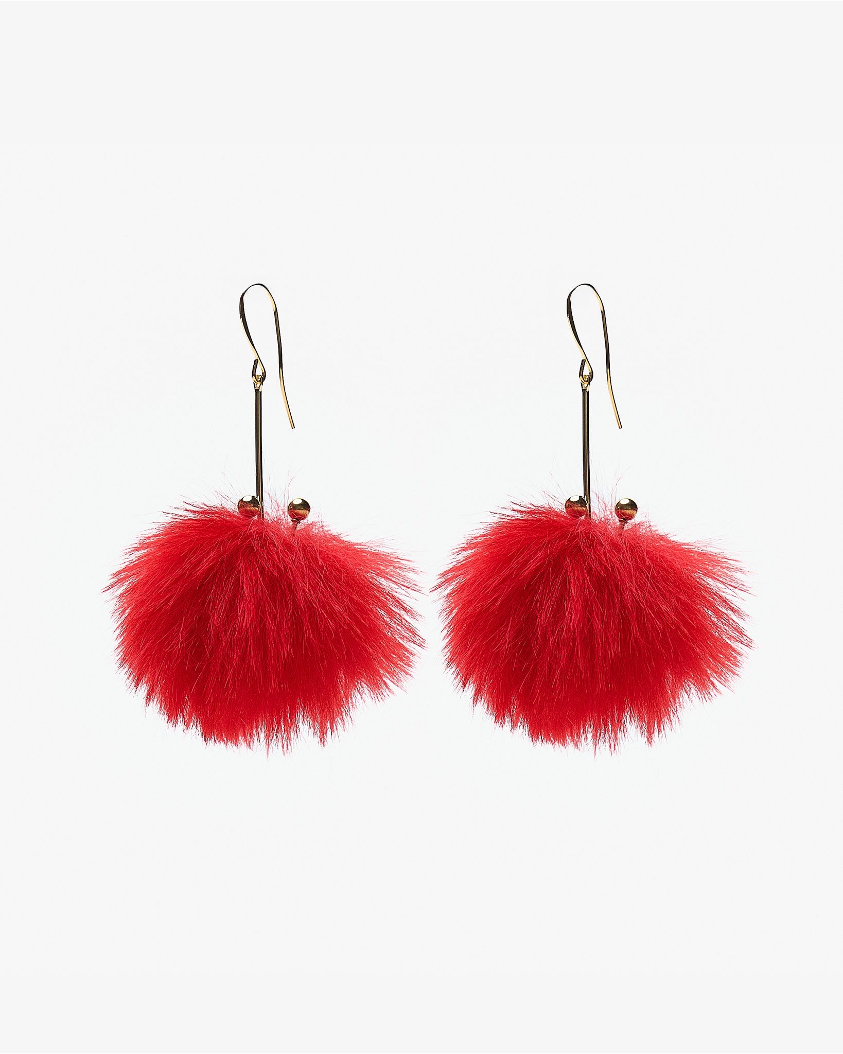 Motchiri Fluffy Drop Earring