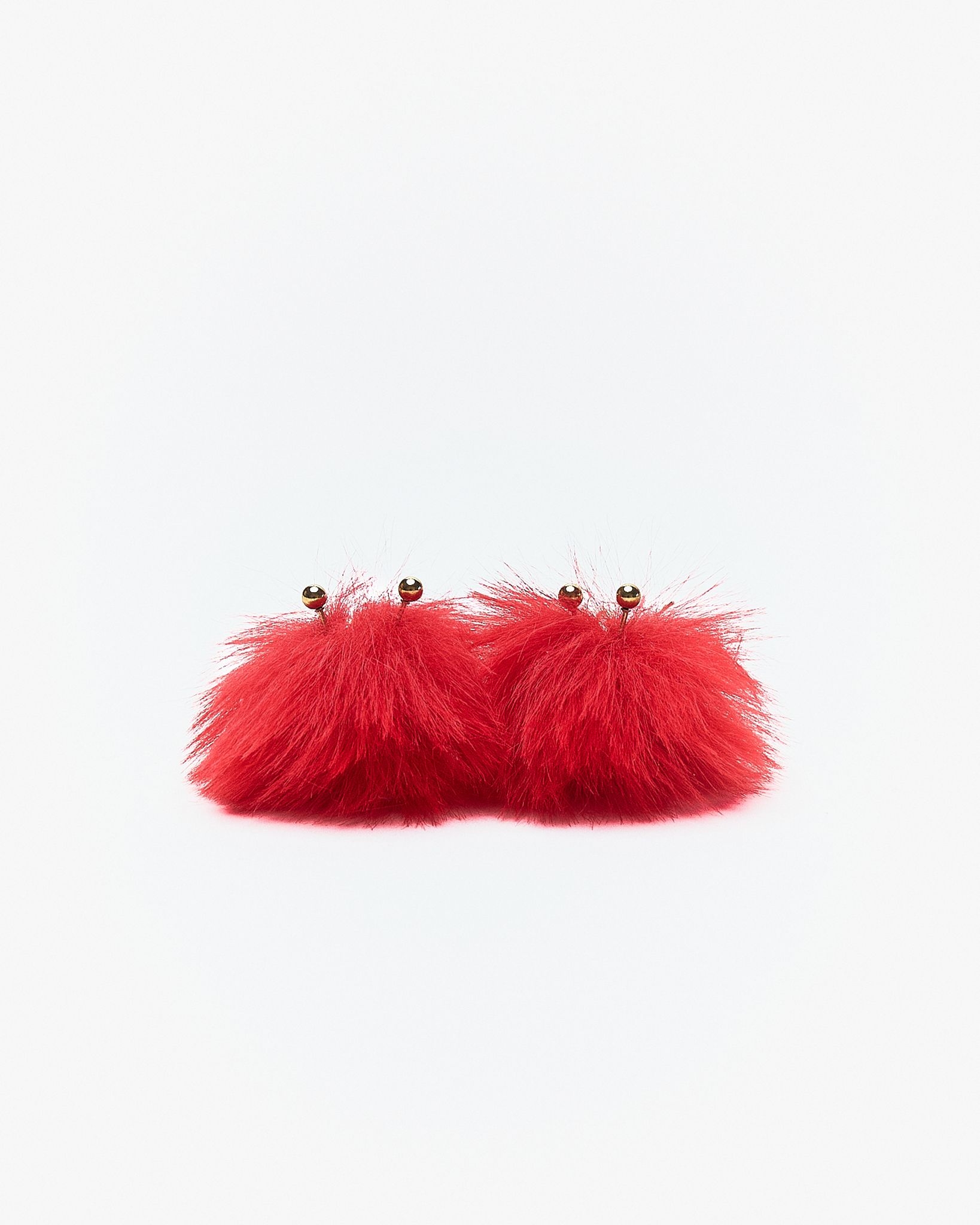 Motchiri Fluffy Drop Earring