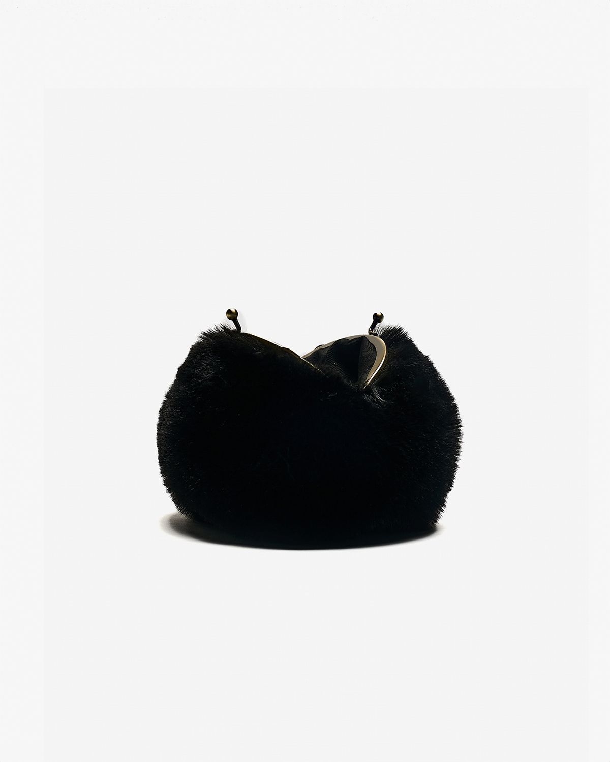 Motchiri Round Fluffy Mini Bag