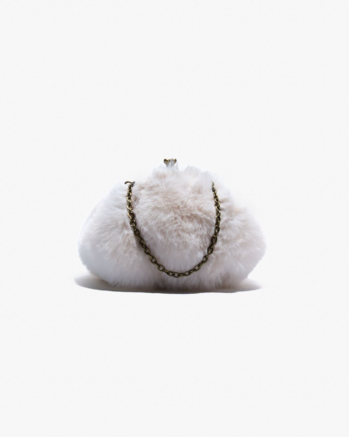 Motchiri Round Fluffy Mini Bag