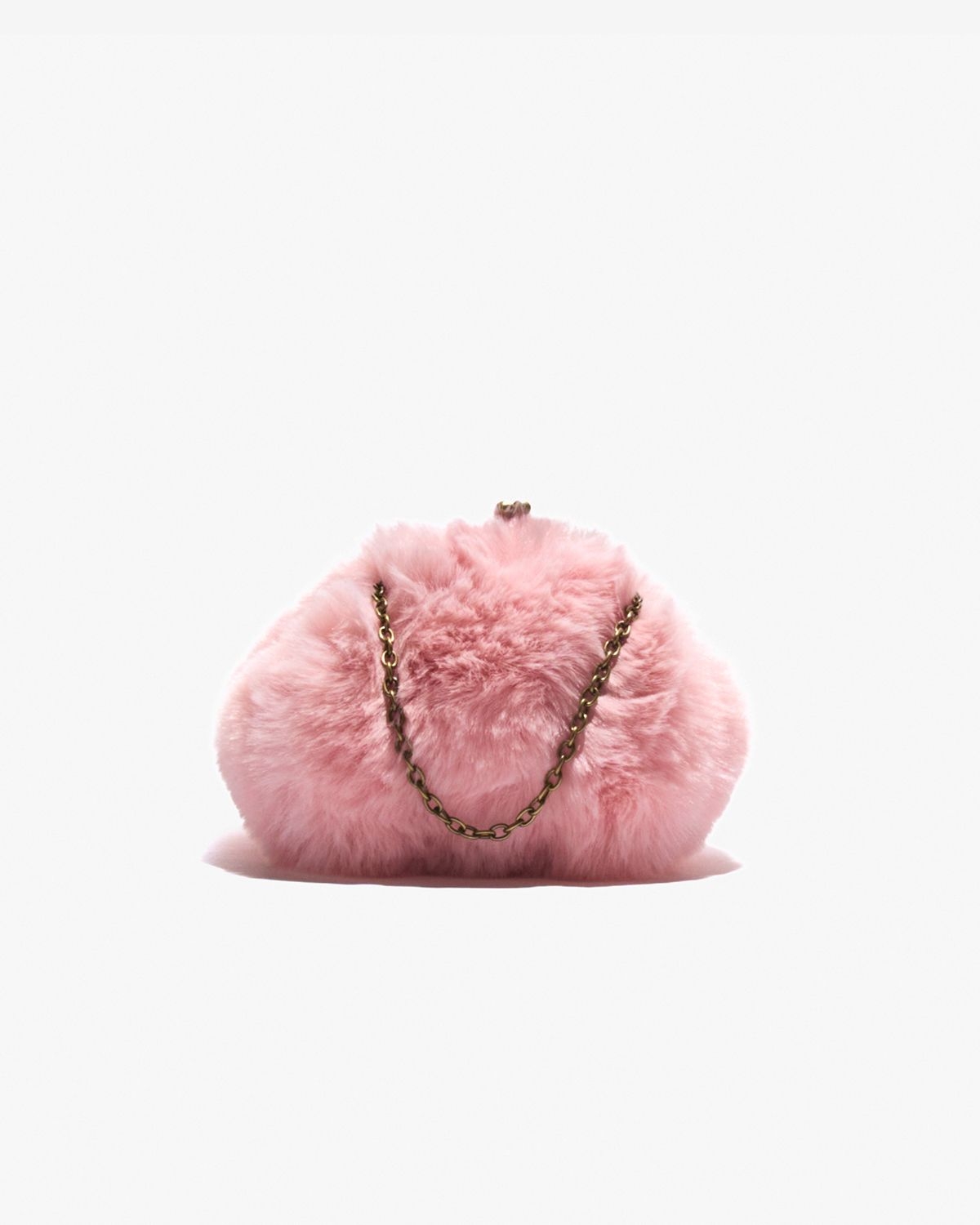 Motchiri Round Fluffy Mini Bag