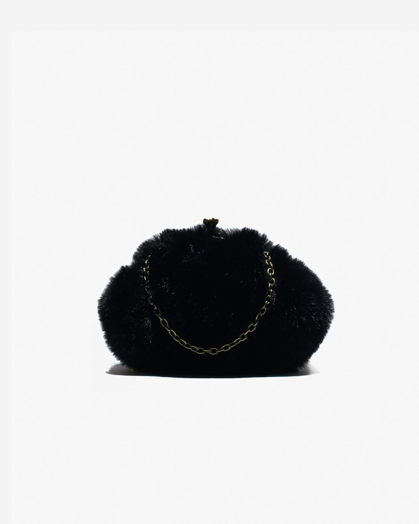 Motchiri Round Fluffy Mini Bag