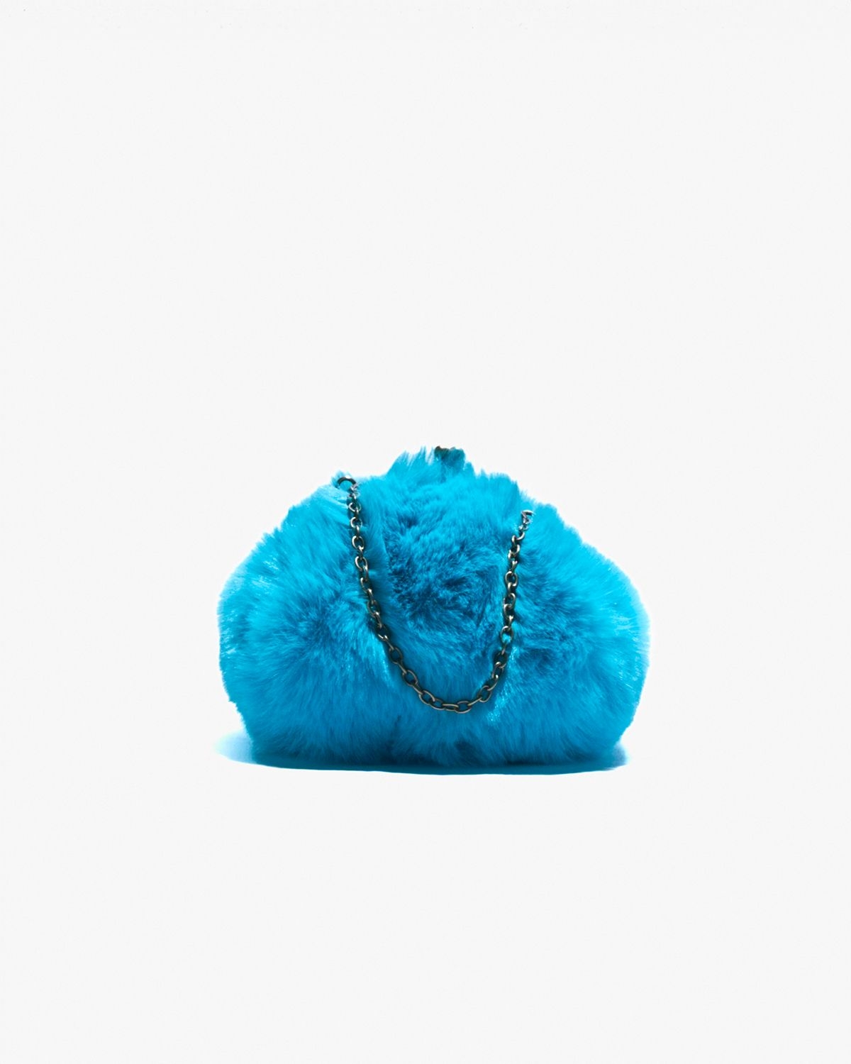 Motchiri Round Fluffy Mini Bag