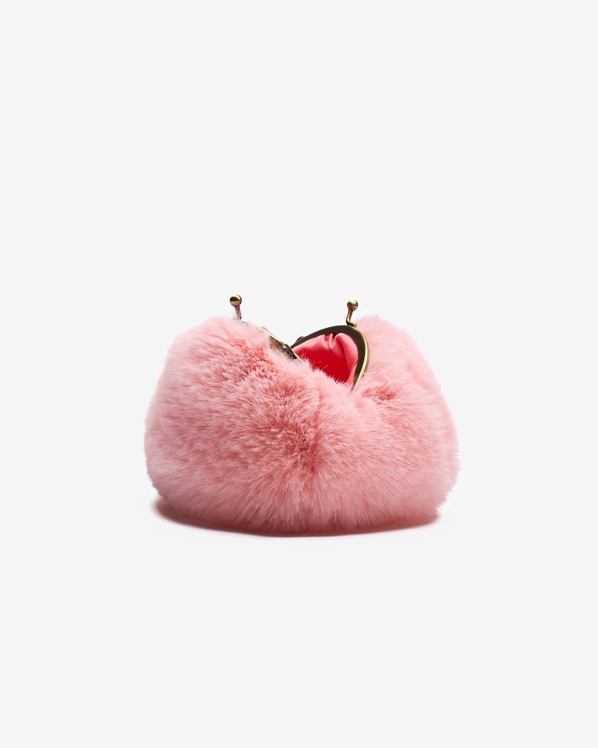 Motchiri Round Fluffy Mini Bag