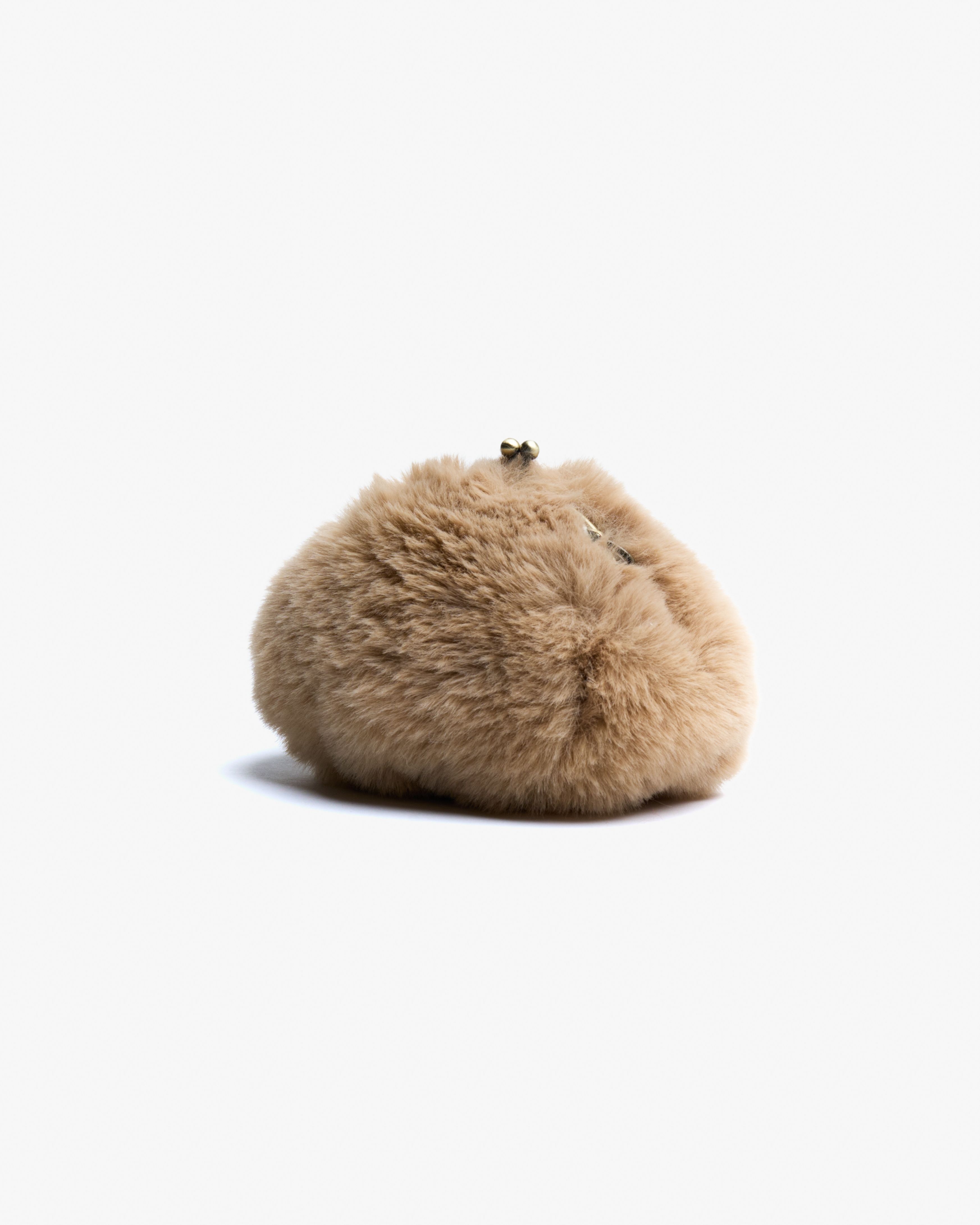 Motchiri Round Fluffy Mini Bag