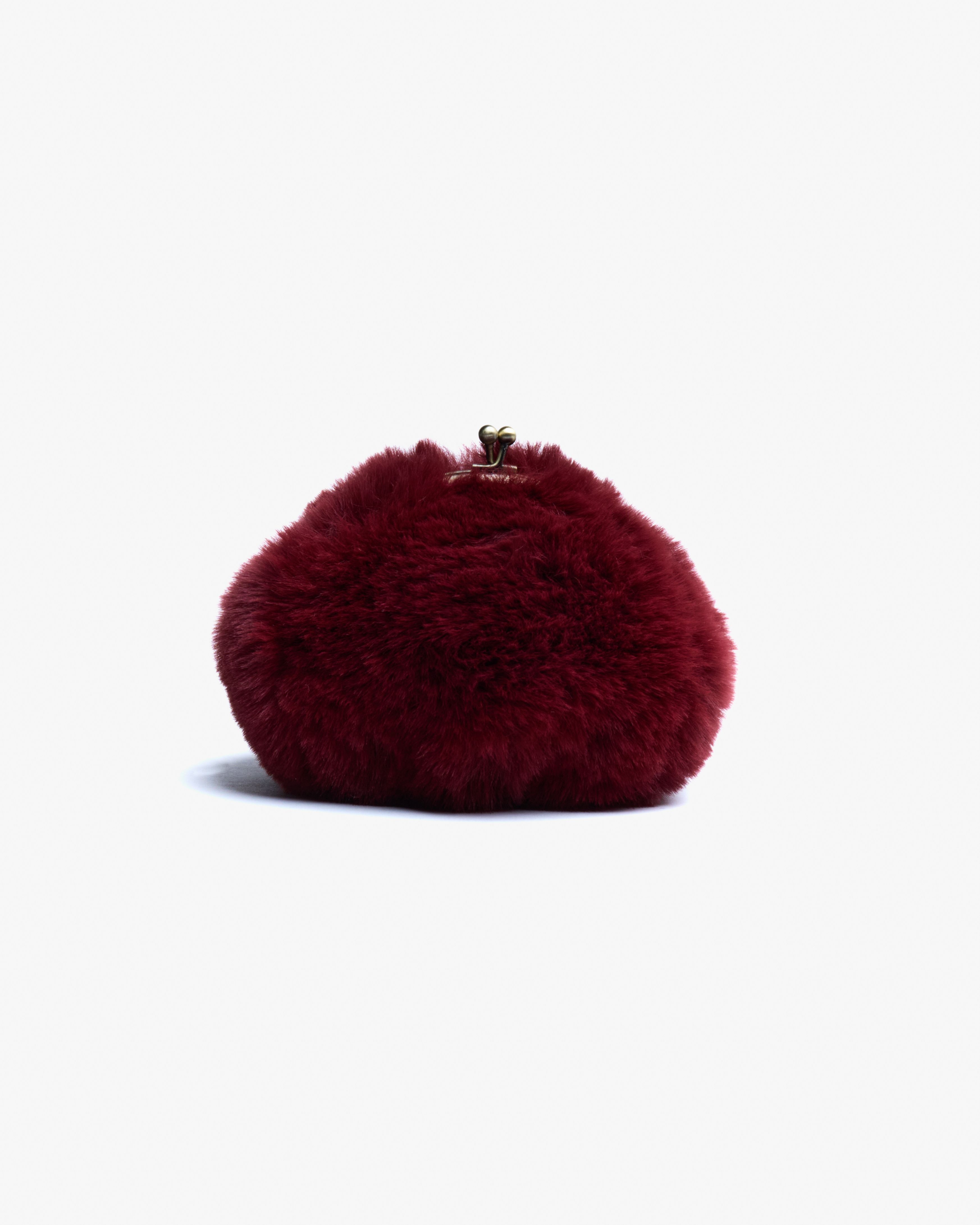 Motchiri Round Fluffy Mini Bag