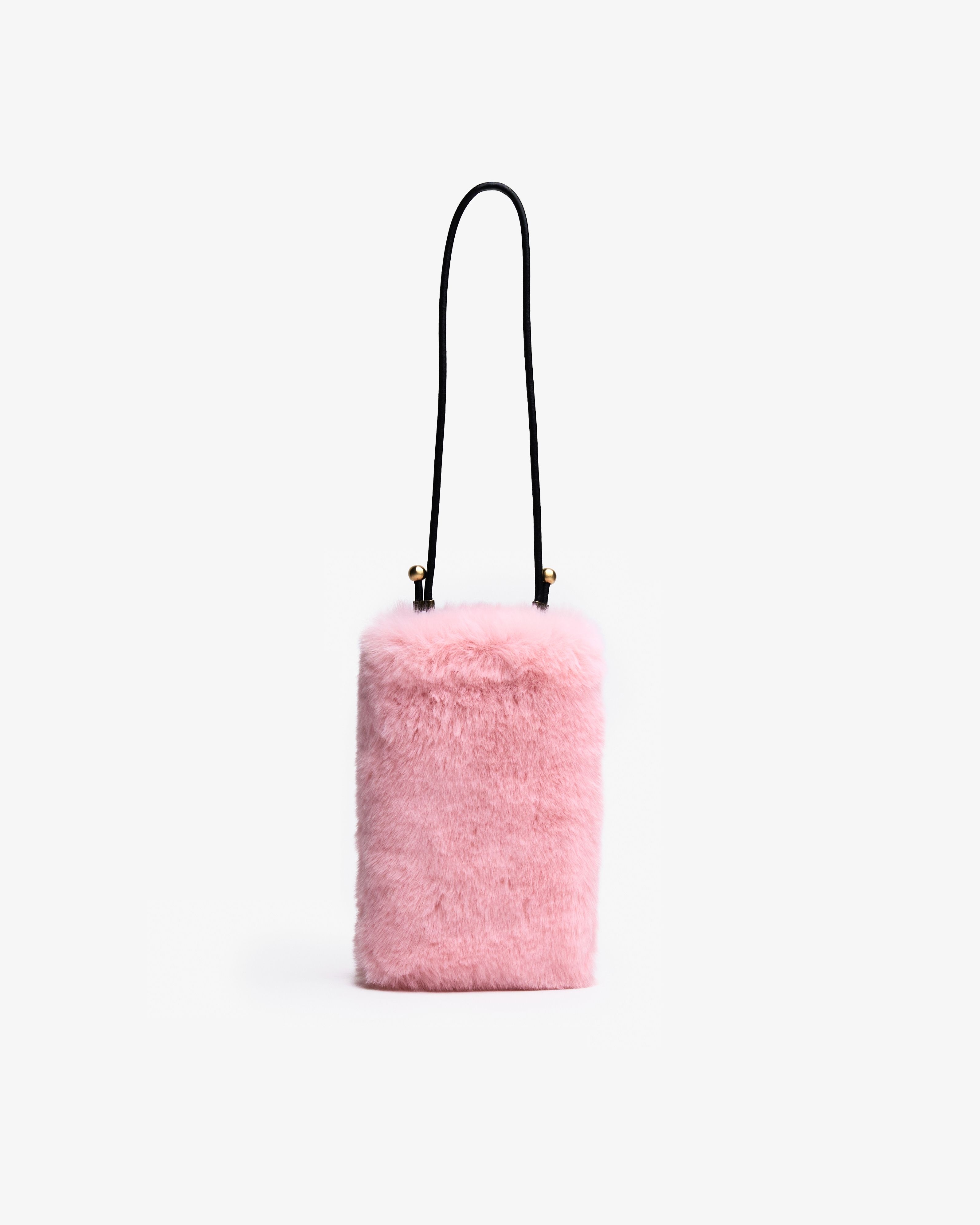 Motchiri Fluffy Shoulder Phone Bag