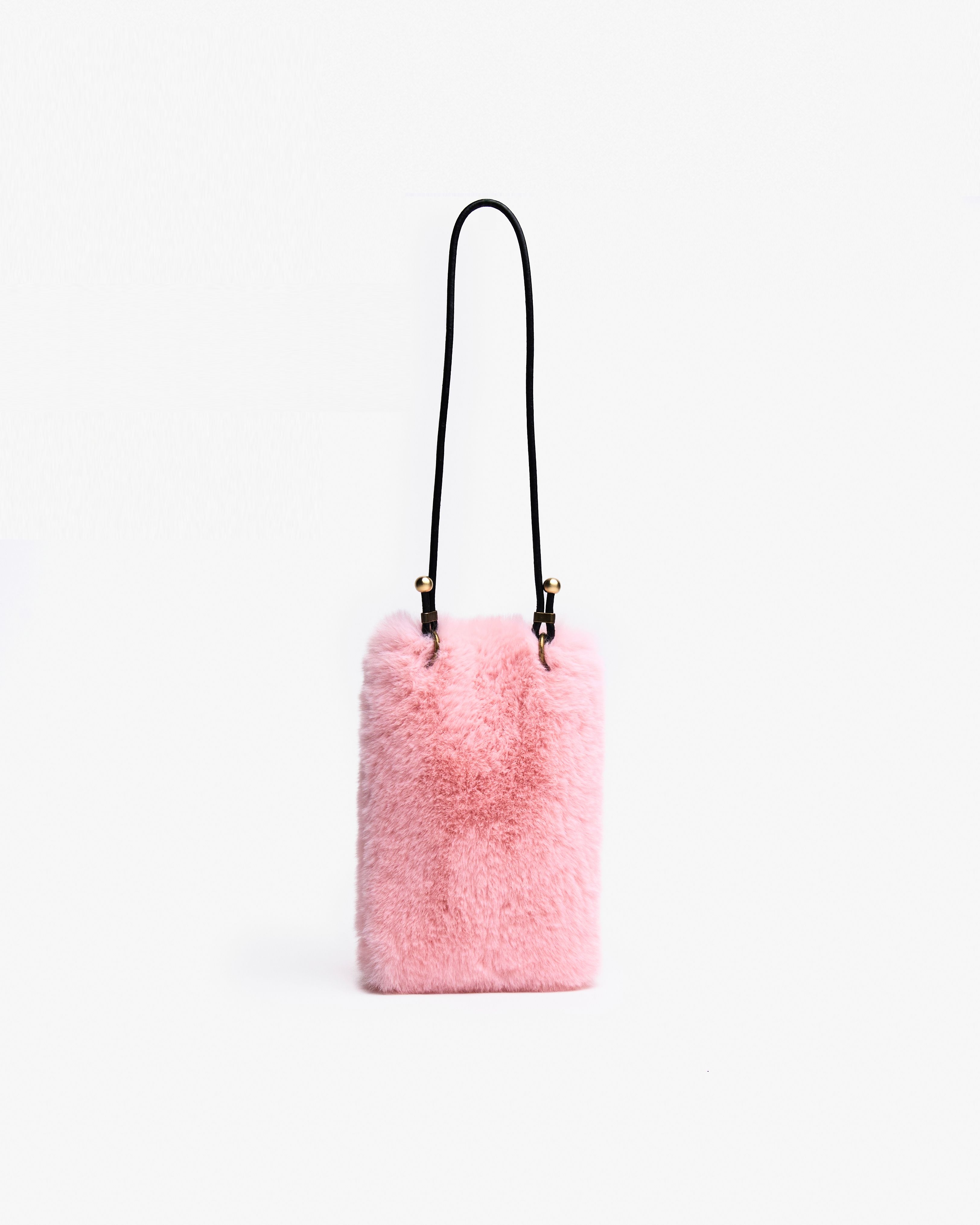 Motchiri Fluffy Shoulder Phone Bag