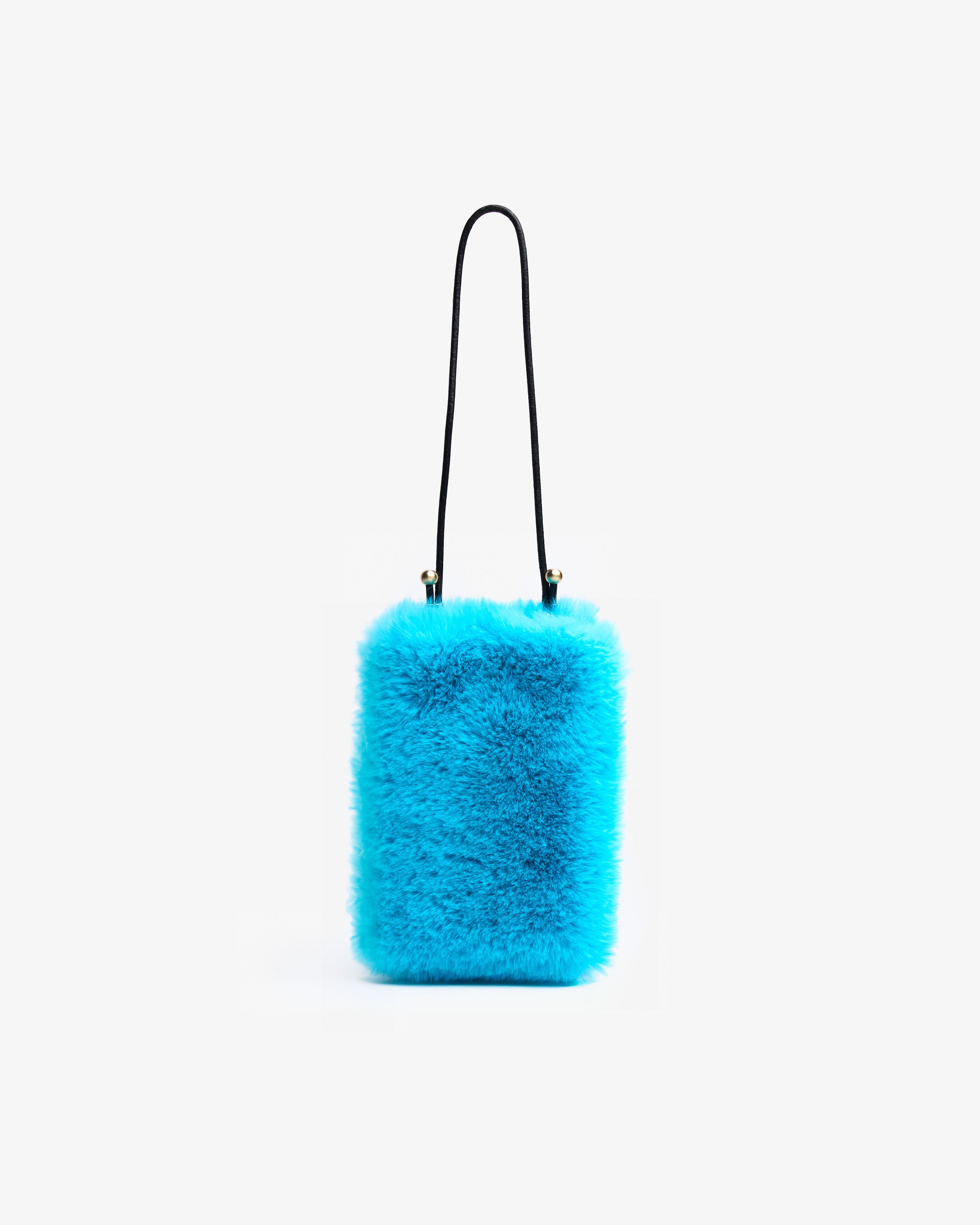 Motchiri Fluffy Shoulder Phone Bag