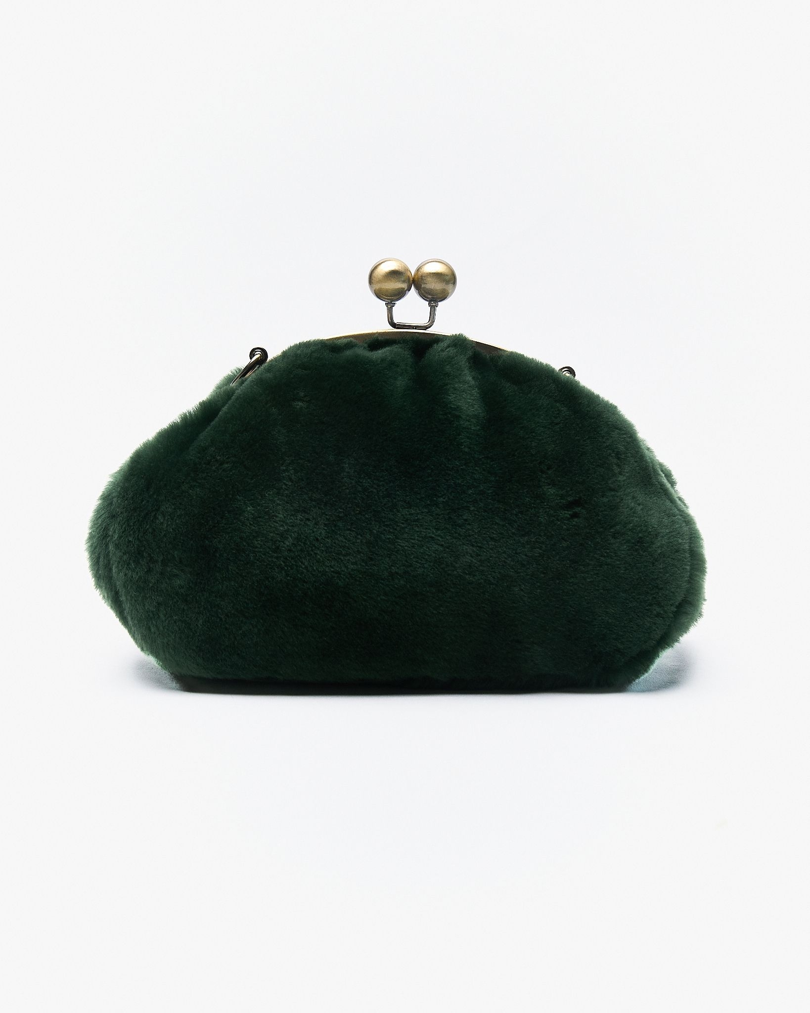 Motchiri Lamb Fur Crossbody Bag