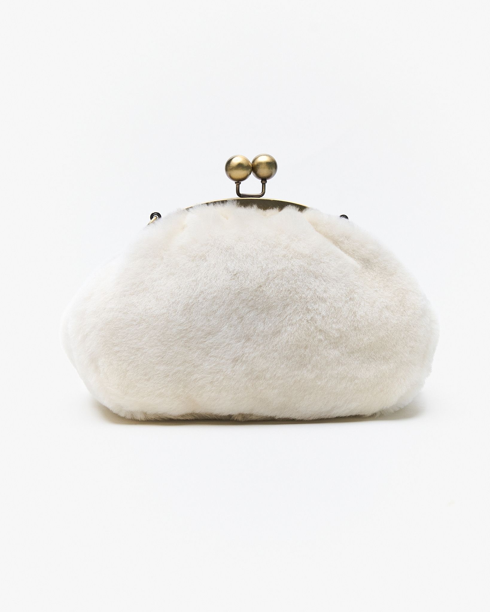 Motchiri Lamb Fur Crossbody Bag