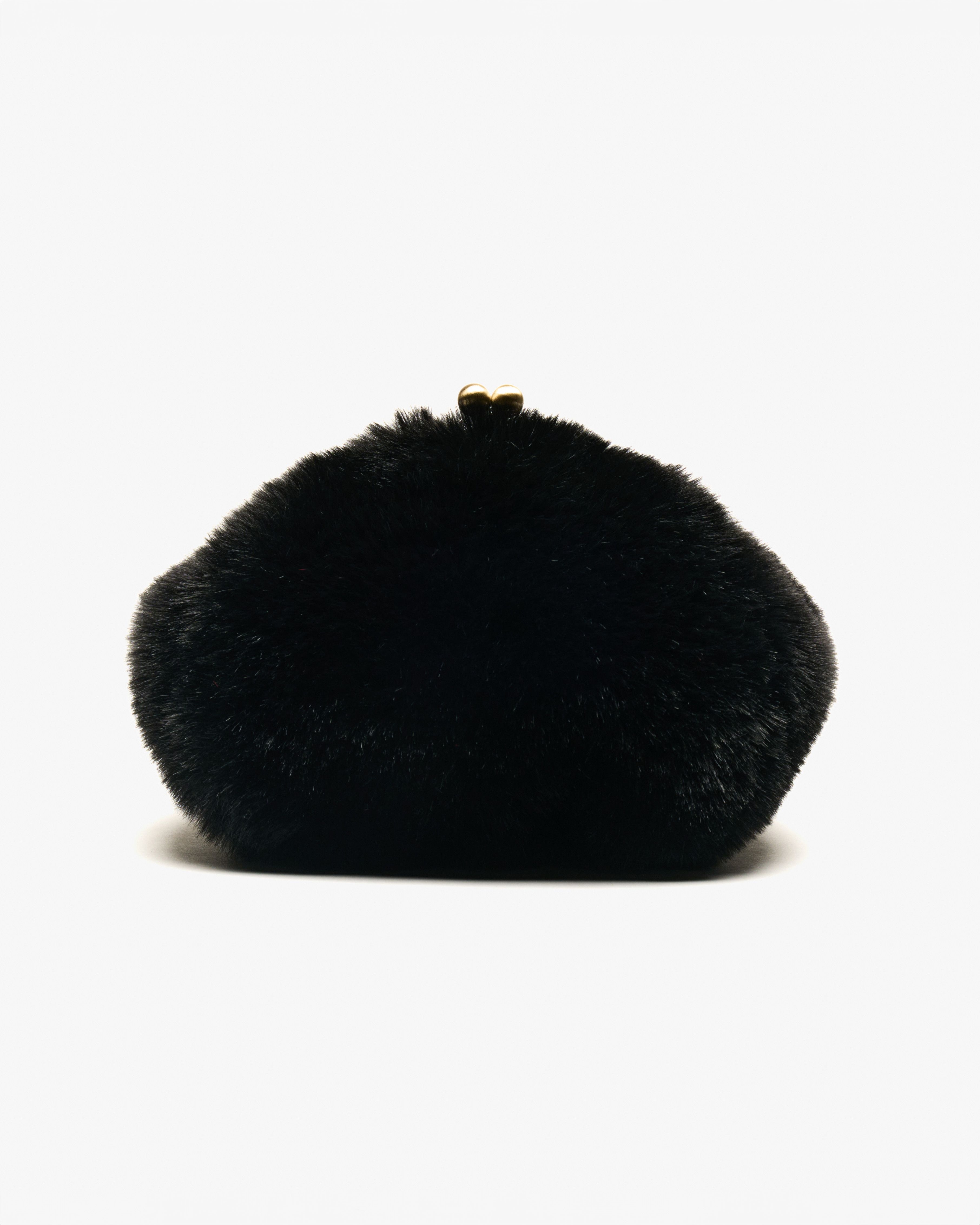 Motchiri Round Fluffy Medium Mini Bag