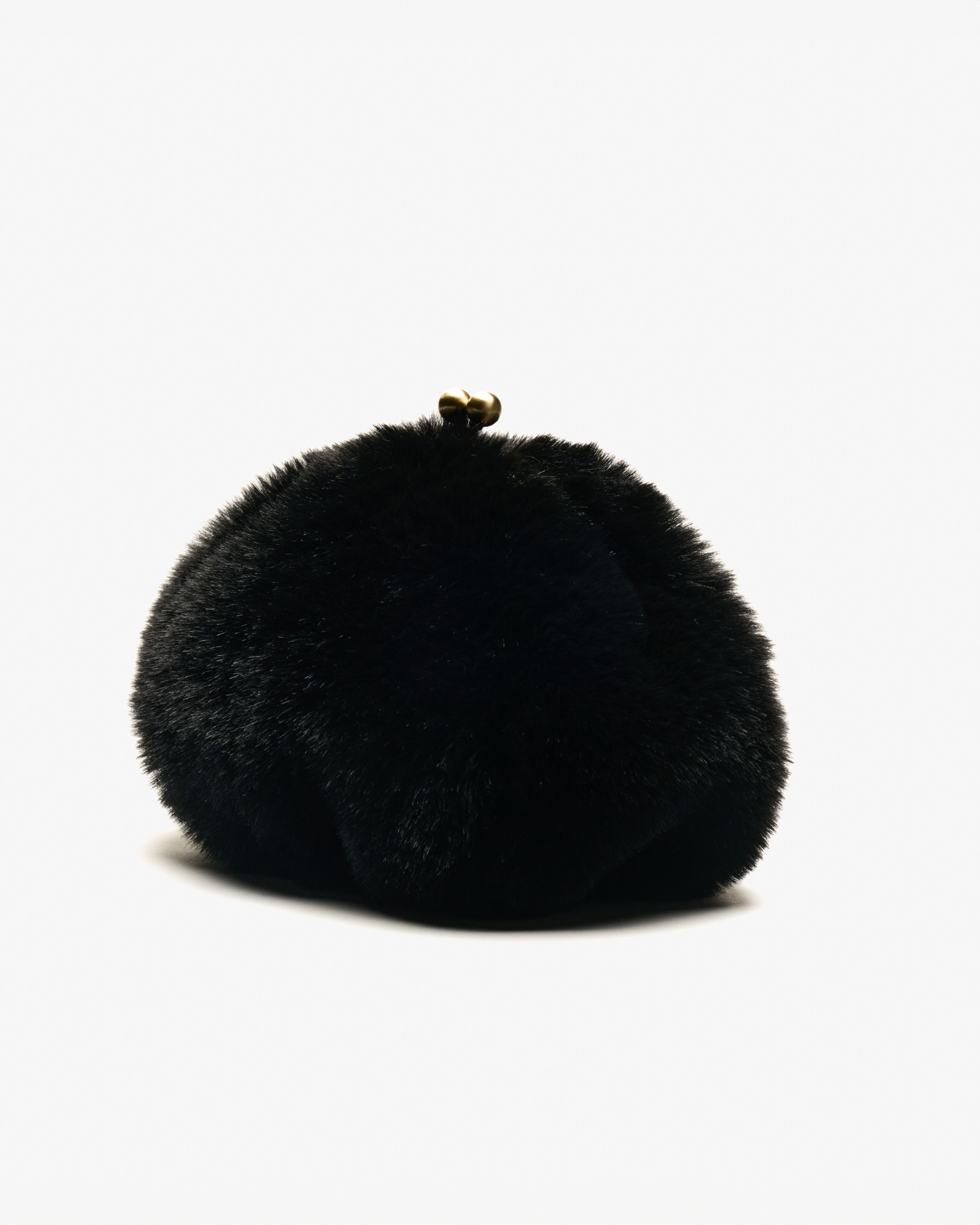 Motchiri Round Fluffy Medium Mini Bag