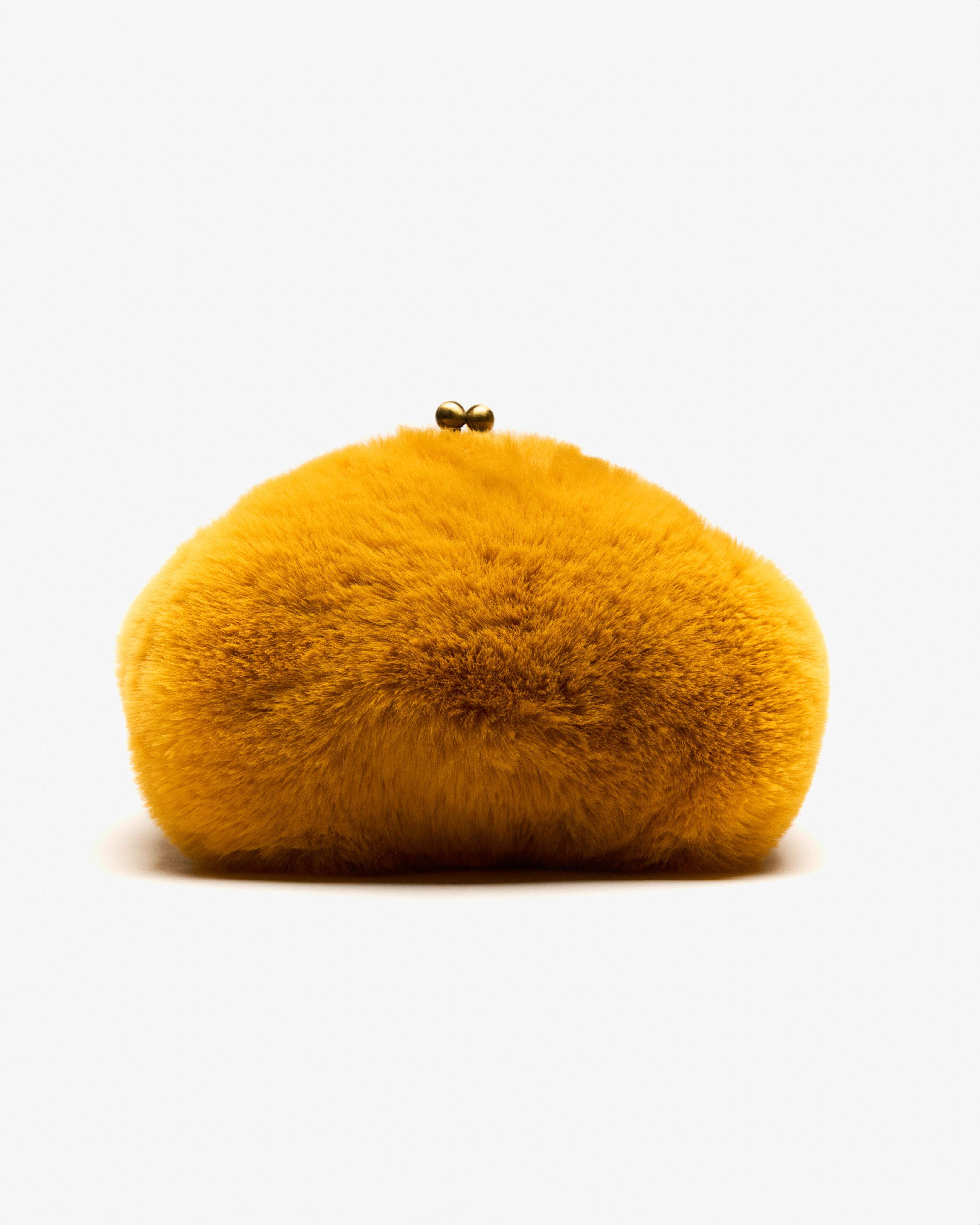 Motchiri Round Fluffy Medium Mini Bag