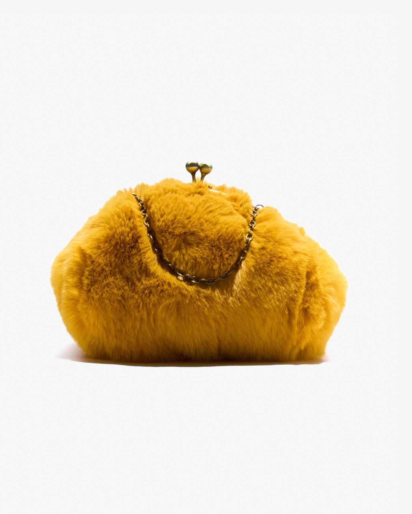 Motchiri Round Fluffy Medium Mini Bag