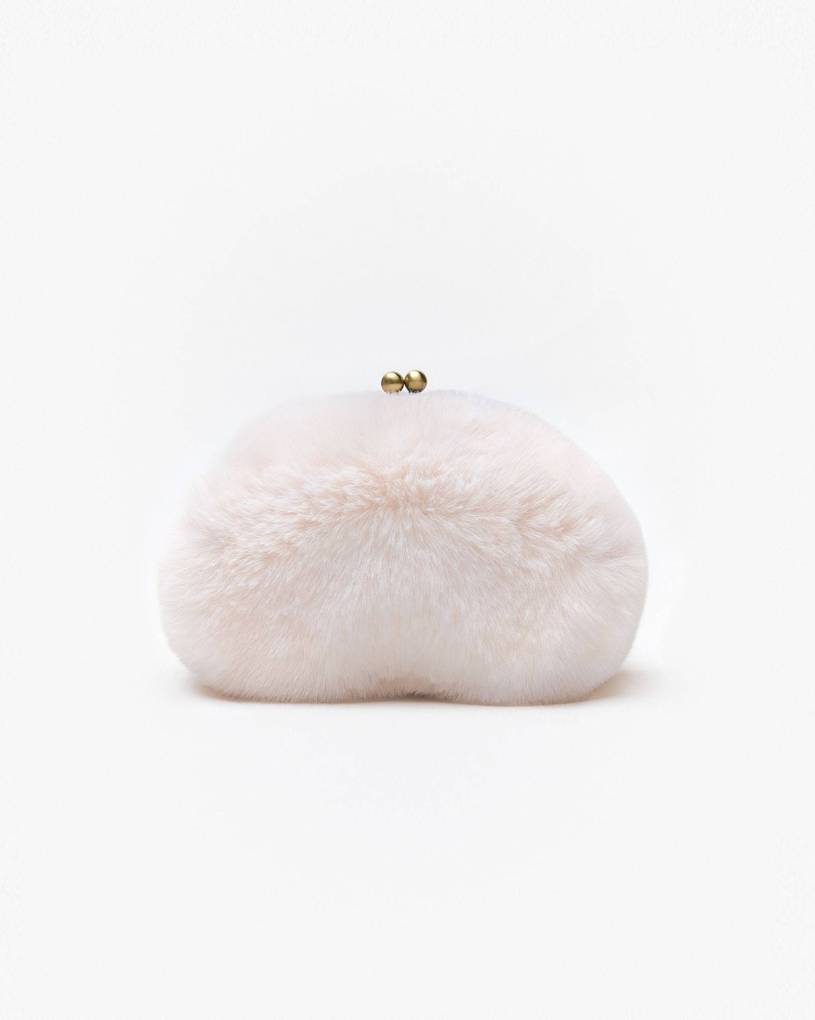 Motchiri Round Fluffy Medium Mini Bag