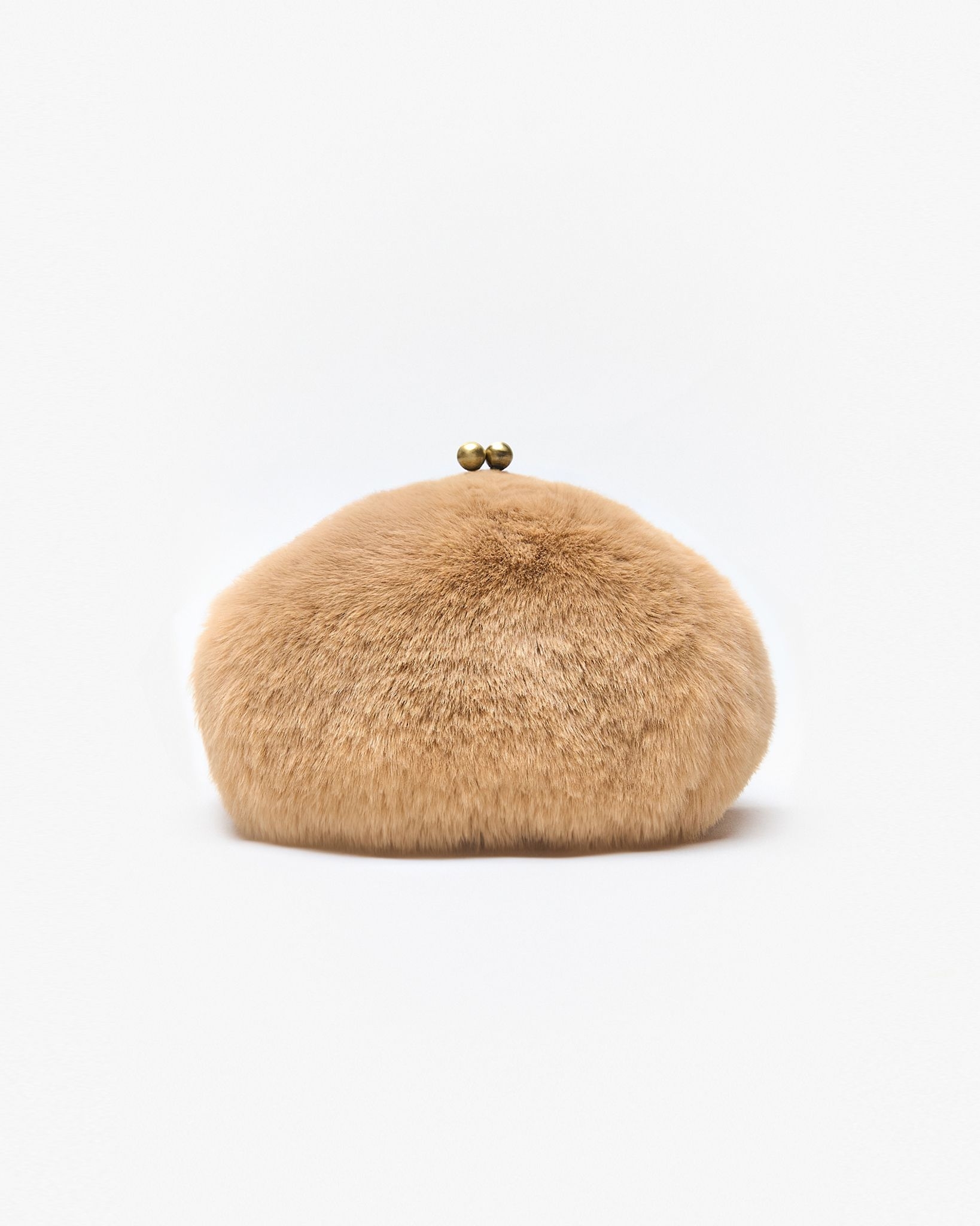 Motchiri Round Fluffy Medium Mini Bag