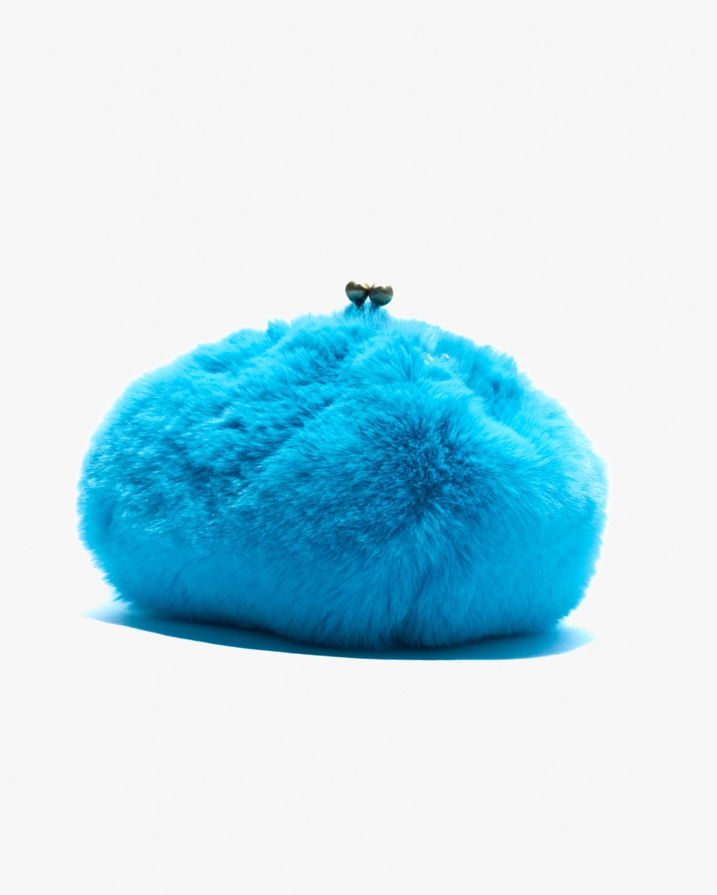 Motchiri Round Fluffy Medium Mini Bag