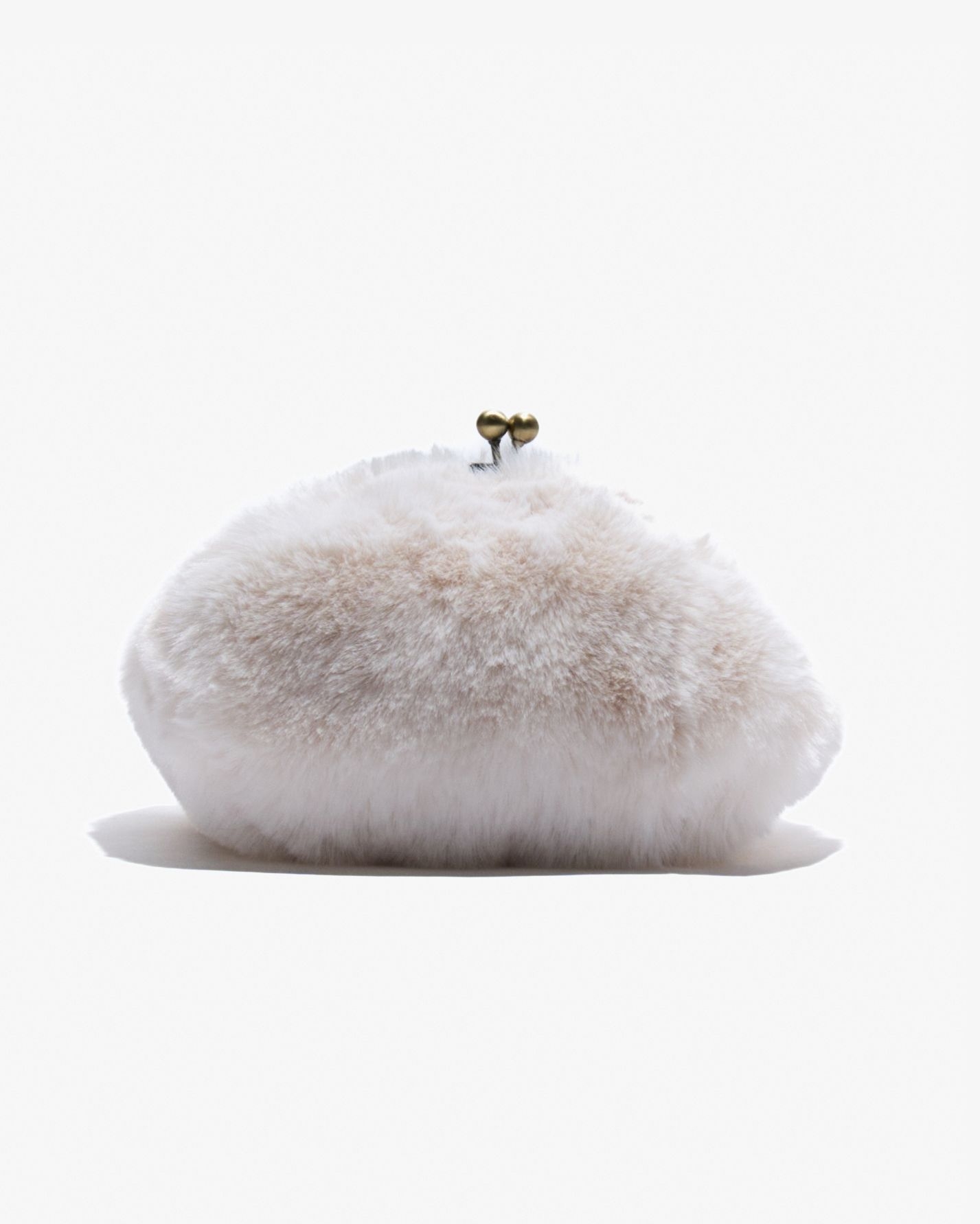 Motchiri Round Fluffy Medium Mini Bag