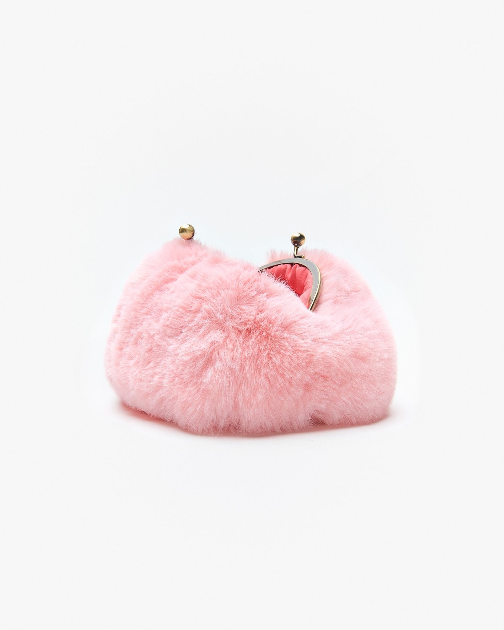 Motchiri Round Fluffy Medium Mini Bag