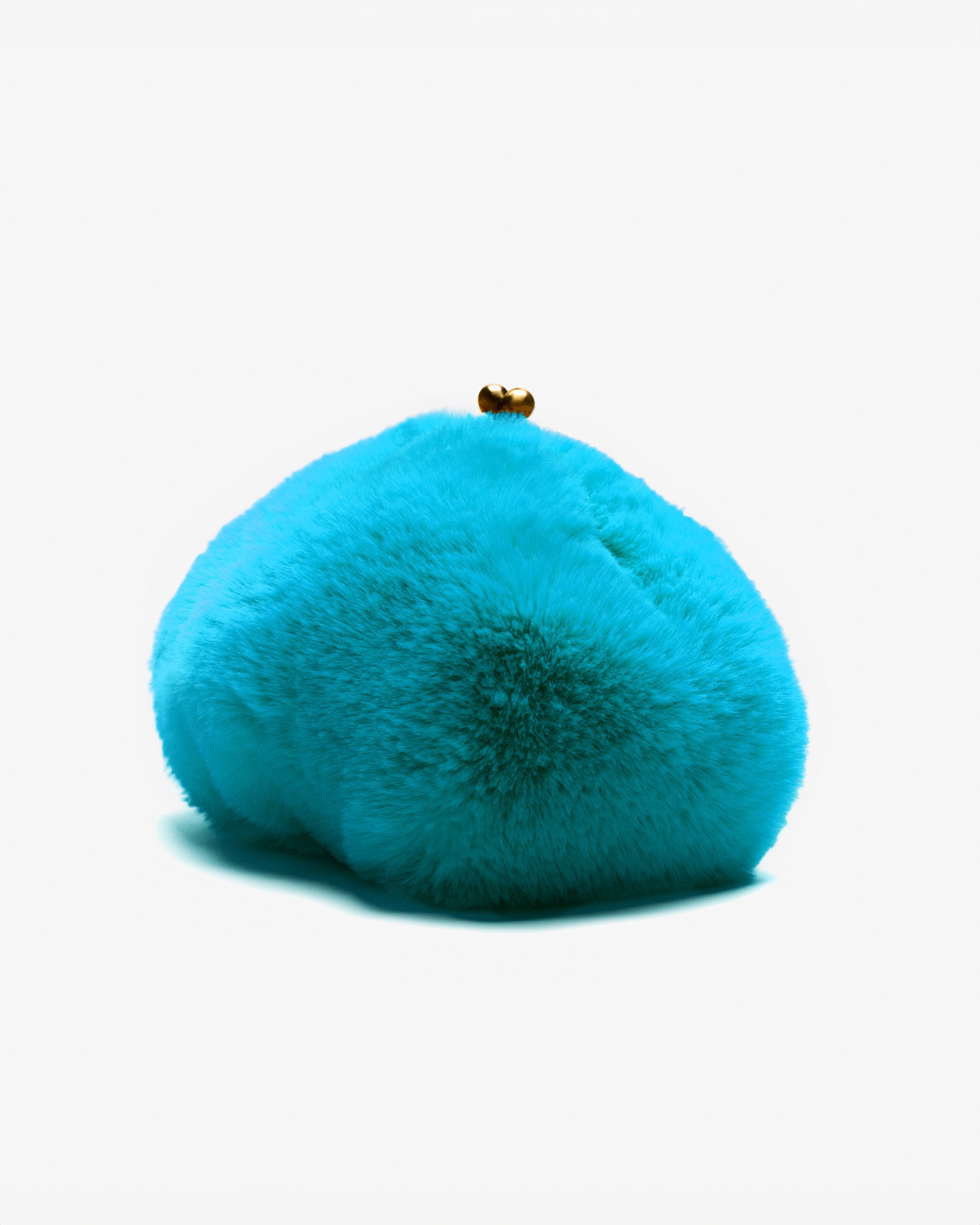 Motchiri Round Fluffy Medium Mini Bag