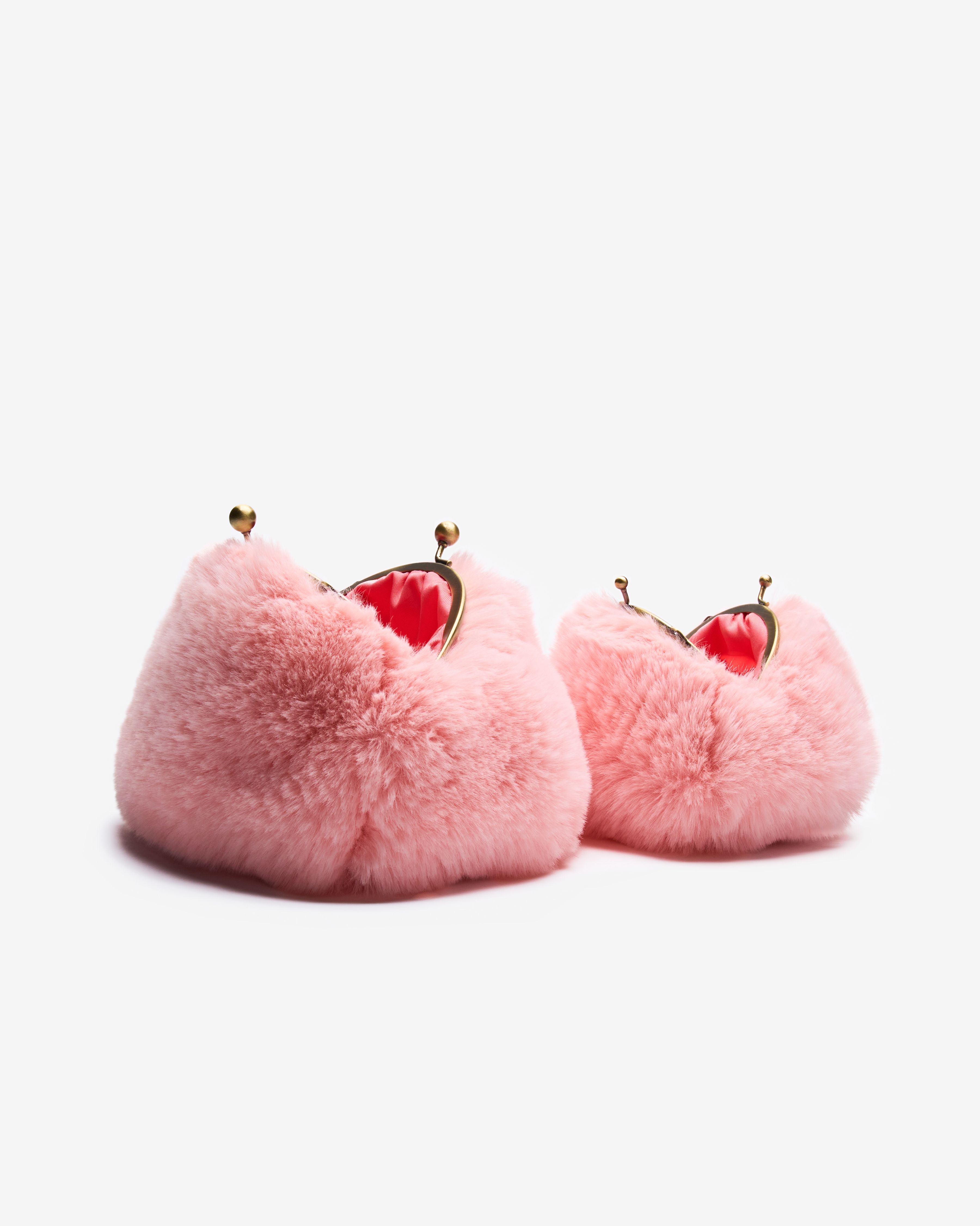 Motchiri Round Fluffy Medium Mini Bag