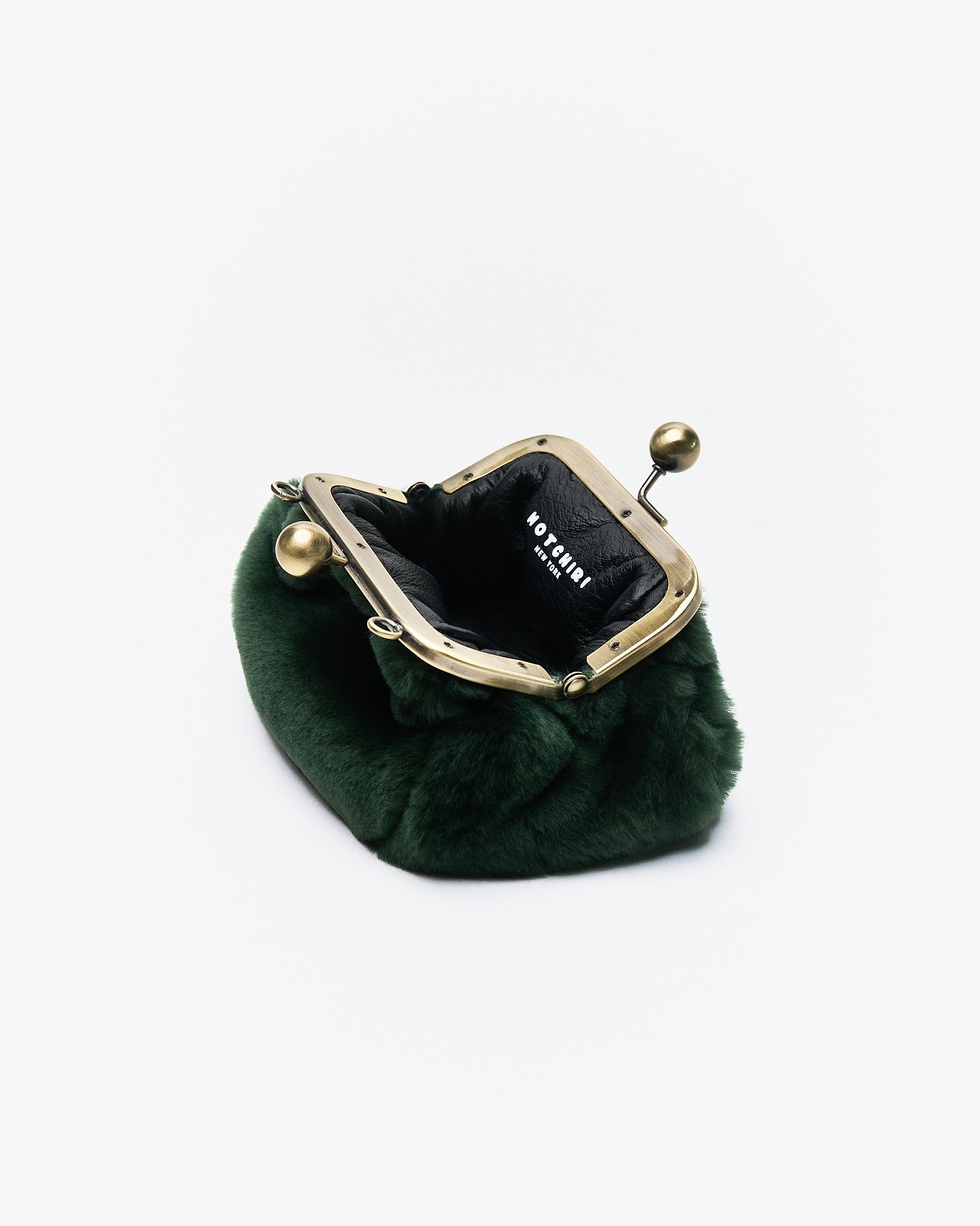 Motchiri Lamb Fur Crossbody Mini Bag